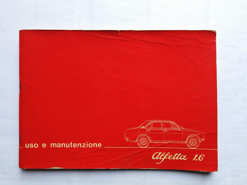 Alfa romeo alfetta 1600 - alfa,