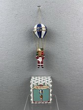 Vintage Santa Hanging Hot Air