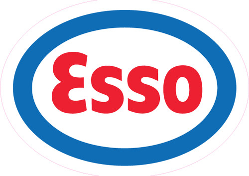 Esso gas station - -, pvc