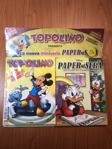 Topolino 3302 con allegato - con,