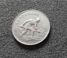 Monnaie Luxembourg 1 Franc