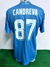 MAGLIA LAZIO CANDREVA MATCH WORN ISSUE SHIRT JERSEY CAMISETA COA 2014/2015