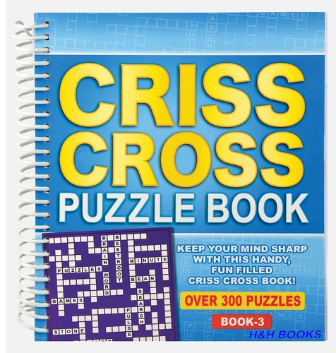 Spiral bound crisscross puzzle - spiral,