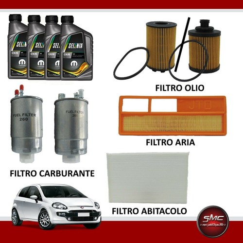 Kit tagliando fiat grande - kit,