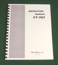 Yaesu 707 manuale di - manuale,