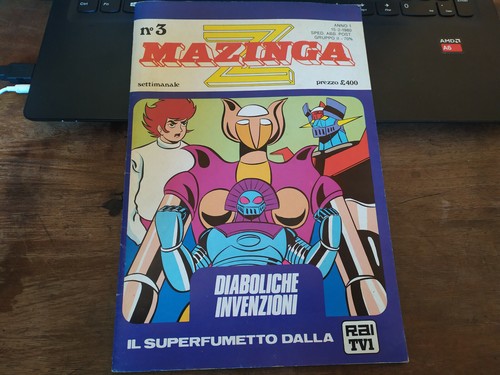 Mazinga fumetto 3 con - z,