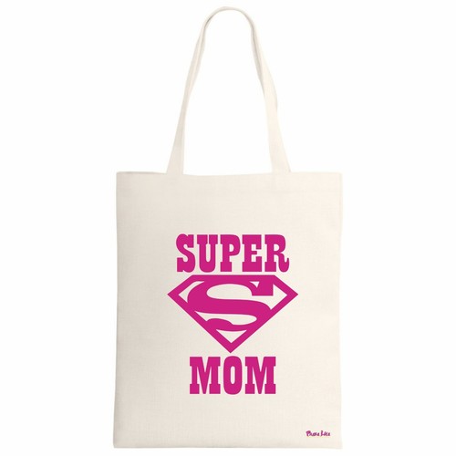 Borsa spesa ecru 34x39 scritta - borsa,