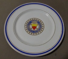 piatto commerativo  Automobile Club Napoli ceramica capodimonte numerata 