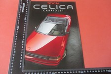 AUTOMOBILE - DEPLIANT - TOYOTA CELICA CABRIOLET - TEDESCO-FRANCESE-ITALIANO-