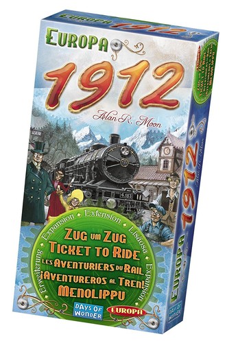Asmodee ticket ride europa - ticket,