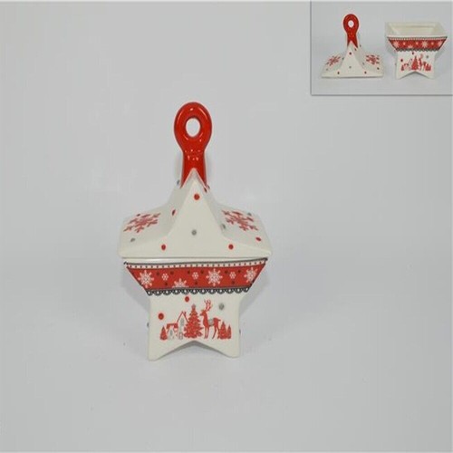 Cofanetto stella ceramica - cofanetto,