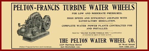 1911 pelton water - pelton,