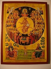 Icona di Ognissanti Gesù Cristo Tutti i Santi icon icone икона icona 