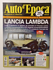 AUTO d'EPOCA - Gennaio 2023 - LANCIA LAMBDA / FIAT 124 SPIDER / MAURO FORGHIERI