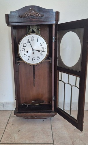 Antico orologio pendolo - a,