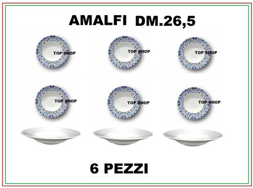 Pezzi piatto pasta - 6-pezzi,