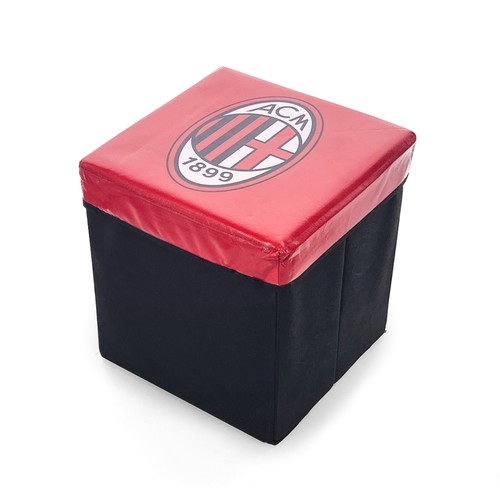 Pouf contenitore con coperchio