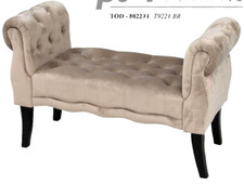 PANCA CLASSICA LEGNO VELLUTO