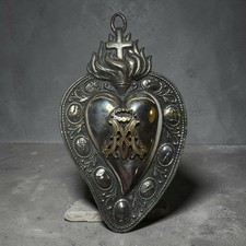 Ex Voto Sacred Heart 14x8 cm