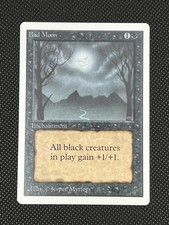 MTG BAD MOON Unlimited Edition