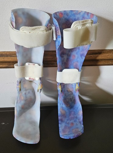 Cavigliera piede plastica dura