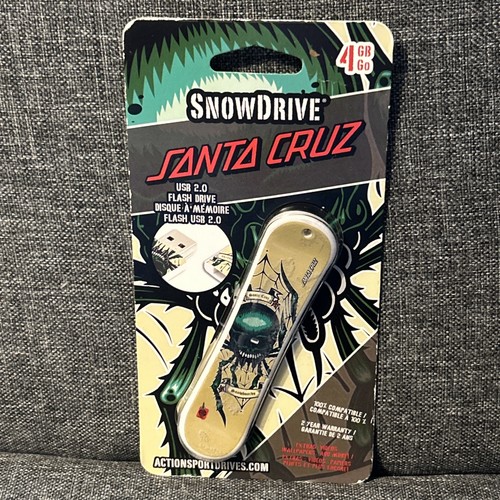 Unità flash snowboard - , santa