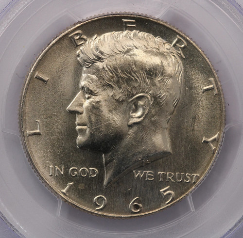 Mezzo dollaro kennedy 1965 - mezzo,