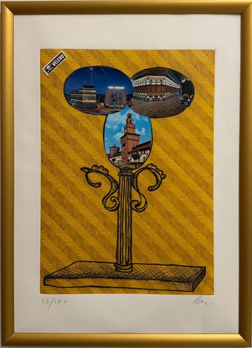 Enrico baj torre - baj, 1973