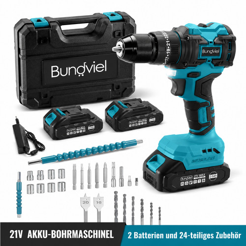 Set avvitatore 21v per trapano - set,