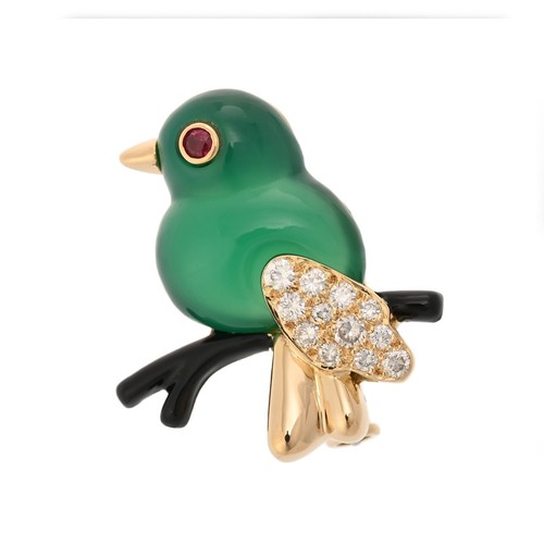 Spilla cartier bird vintage - spilla,