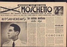 Libro e moschetto-Giornale dei Gruppi Fascisti Universitari in armi ( 22460 )