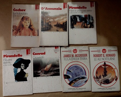 Lotto stock libri - stock, 7