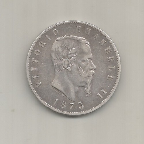 Regno italia 1873m - regno, 5