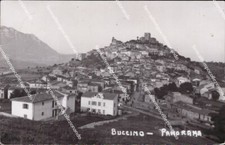 bc697  cartolina buccino panorama provincia di salerno campania rifilata