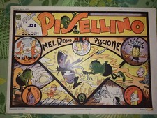LE AVVENTURE DI PISELLINO NEL REGNO DI RE PESCIONE ed. Nerbini 1975