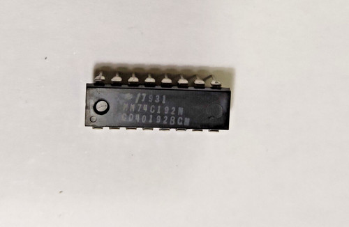 Mm74c192n synchronus bit - synchronus, 4-bit