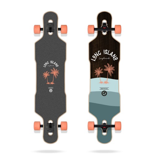 Long island stamp drop - long, 41"