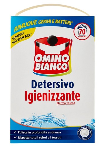 Omino bianco lavatrice - bianco, polvere