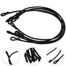  5 Pezzi Cordino Elastico di Ricambio per Trampolino con Anello di Passante per