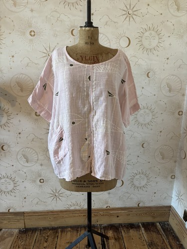 Top lola blu rosa pesce - rosa,