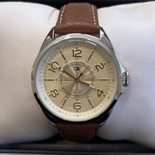 Tommy Hilfiger Brown Leather