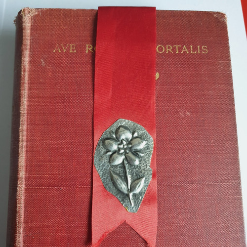 Segnalibro fiore metallo