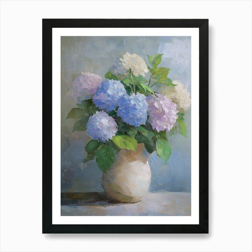 Quadro mazzo di ortensie - mazzo,