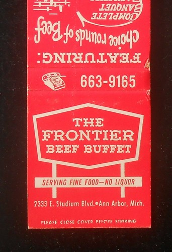 1960s the frontier - beef, buffet