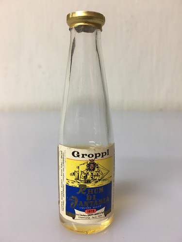 Mignon miniature groppi rhum - mignon,