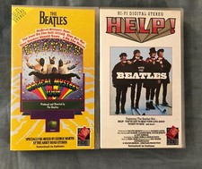 The Beatles -2 VHS NUOVE BMG VIDEO MAGICAL MYSTERY TOUR - HELP