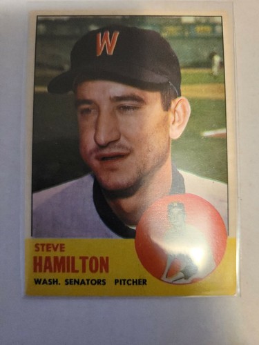 1963 topps steve hamilton - topps, #171