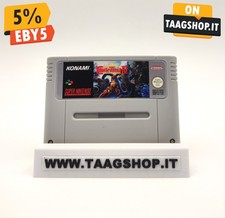 SUPER CASTLEVANIA IV SUPER NINTENDO SNES FUNZIONANTE PAL ITA FAST SHIP 24H