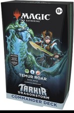 Magic Commander Deck "Temur Roar" Tarkir Dragonstorm English Mazzo Sealed Mtg