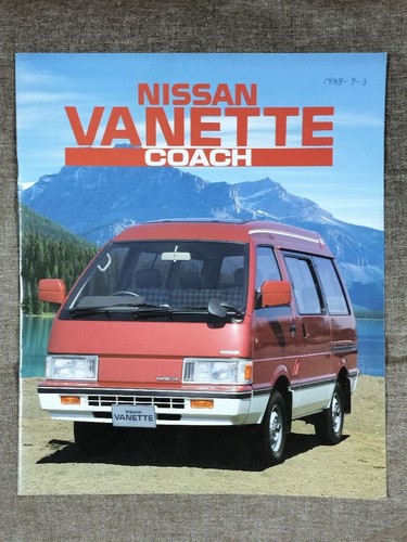 Catalogo nissan vanette coach - catalogo,